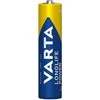 24x LR03 AAA 1,5 V šarminės Varta „Longlife Power“ baterijos, pakuotė be plastiko