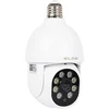 BLOW WiFi Tuya 4MP lemputės formos kamera T-834 besisukanti PTZ`