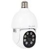 BLOW WiFi Tuya 4MP lemputės formos kamera T-834 besisukanti PTZ`