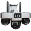 BLOW WiFi kamera su 3 pasukamais objektyvais, 6MP, V-BP36, juoda