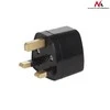 MACLEAN MCE154 Maclean MCE154 EU kištukinio lizdo adapteris JK kištukui juodas