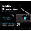 Kelioninė radija ADLER AD-1198 su laikrodžiu ir Bluetooth