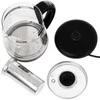 Adler | Virdulys | AD 1299 | Electric | 2200 W | 1.5 L | Glass | 360° rotational base | Juodas