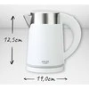 Adler | Virdulys | AD 1372 | Electric | 800 W | 0.6 L | Plastic/Nerūdijantis plienas | 360° rotational base | Baltas