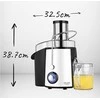 Sulčiaspaudė Adler | Juicer | AD 4128 | Type Juicer maker | Matt Juodas/Baltas | 1000 W | Greičių skaičius 2
