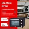 Mikrobangų krosnelė Adler Electric orkaitė | AD 6026 | 48 L | 1800 W | Juodas