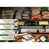 Adler | Raclette - electric grill | AD 6616 | Table | 1400 W | Juodas/Nerūdijantis plienas