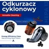Adler Cyclone dulkių siurblys | AD 7065 | Be maišelio | Galia 700 W | Dulkių talpa 1,6 L | Juodas/Raudona