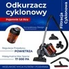 Adler Cyclone dulkių siurblys | AD 7065 | Be maišelio | Galia 700 W | Dulkių talpa 1,6 L | Juodas/Raudona