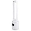 Ventiliatorius Adler Bladeless Fan | AD 7344 | Tower Fan | 60 W | Diameter 23 cm | Greičių skaičius 3 | Oscillation | Remote control | Baltas