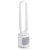 Ventiliatorius Adler Bladeless Fan | AD 7344 | Tower Fan | 60 W | Diameter 23 cm | Greičių skaičius 3 | Oscillation | Remote control | Baltas