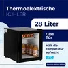 ADLER AD 8088 mini šaldytuvas su stiklinėmis durelėmis