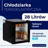 ADLER AD 8088 mini šaldytuvas su stiklinėmis durelėmis
