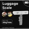 Virtuvinės svarstyklės Adler | Kelionių bagažo svarstyklės | AD 8191 | Didžiausias svoris (keliamoji galia) 50 kg | Tikslumas 10 g | Pilkas