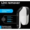Adler | Lint remover LCD | AD 9618 | Baltas/Juodas | Rechargeable battery
