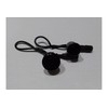 Juodas parkavimo jutiklis GOLD 18 mm AMIO-01013