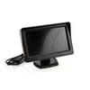 Amio Parkavimo pagalbos sistema TFT01 4,3" su HD 315 LED kamera, 4 sidabro spalvos jutikliai 22 mm