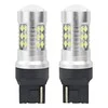 Amio LED lemputės 3030 24SMD W21W 12-24V CANBUS baltos