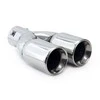Duslintuvo antgalis 36-54 mm, nerūdijančio plieno, chromuotas, AMIO-01308