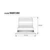 LED įspėjamoji lempa R10 12V 24V W14M AMIO-01503