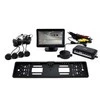Amio Parkavimo pagalbos sistema TFT01 FT 4,3" su CAM-402 LED kamera, 4 juodi jutikliai