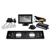 Amio Parkavimo pagalbos sistema TFT01 4,3" su CAM-402 LED kamera, 4 sidabro spalvos jutikliai