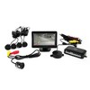 Amio Parkavimo jutiklių rinkinys TFT01 4,3" su HD 315 LED kamera, 4 juodi jutikliai 22 mm