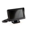 Amio Parkavimo jutiklių rinkinys TFT01 4,3" su HD 315 LED kamera, 4 juodi jutikliai 22 mm
