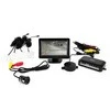 Amio Parkavimo jutiklių rinkinys TFT01 4,3 su CAM-308 LED Night Vision kamera, 4 balti jutikliai 22 mm