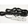 Parkavimo pagalbos sistema LED, 4 sidabro spalvos jutikliai 22 cm AMIO-01564