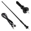Amio Antena, lanksti, 34cm, kabelis 1,4m, M5mm