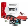 Parkavimo pagalbos sistema LED-GRAF 3D, 4 juodi jutikliai 16,5 mm, vidinis montavimas AMIO-03190
