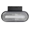 Gabaritinis LED žibintas AMiO OM-01-W ovalus, baltas