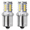 LED lemputės canbus 3030 16smd 1156 ba15s p21w r10w r5w baltas 12v 24v amio-02796