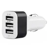Amio Automobilinis telefono įkroviklis 3xUSB baltas PCH-03