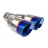 Duslintuvo antgalis 32-52 mm, nerūdijančio plieno, deginto metalo efekto, AMIO-02354