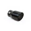 Duslintuvo antgalis 43-62 mm, nerūdijančio plieno, juodas, AMIO-01317