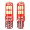 LED lemputės CANBUS 15SMD 4014 T10E W5W Silca baltos 12V amio-01443
