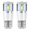 LED lemputės Canbus 3SMD 2835 T10E W5W Alu baltos 12V 24V amio-01637