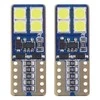 LED lemputės Canbus 8SMD 2835 T10E W5W baltos 12V 24V amio-01635