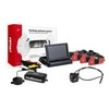 Amio Parkavimo pagalbos sistema 4,3 TFT02 su FLIP-UP CAM-310 kamera, 4 juodi jutikliai, vidinis montavimas 16,5 mm