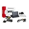 Amio Parkavimo pagalbos sistema TFT02 4,3" su HD-315-LED kamera, 4 sidabro spalvos jutikliai