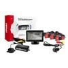 Amio Parkavimo pagalbos sistema TFT01 4,3" su HD-305 LED kamera, 4 juodi jutikliai 28 mm, vidinis montavimas