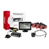 Amio Parkavimo pagalbos sistema TFT01 4,3" su HD-310 kamera, 4 juodi jutikliai, vidinis montavimas