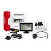 Amio Parkavimo pagalbos sistema TFT01 4,3" su HD-310 kamera, 4 sidabro spalvos jutikliai