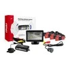 Amio Parkavimo pagalbos sistema TFT01 4,3" su HD 315 LED kamera, 4 juodi jutikliai, vidinis montavimas