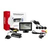 Amio Parkavimo pagalbos sistema TFT01 4,3" su HD-305 LED kamera, 4 juodi jutikliai 28 mm