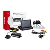 Amio Parkavimo pagalbos sistema TFT02 4,3" su HD-305-LED kamera, 4 sidabro spalvos jutikliai