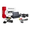 Amio Parkavimo pagalbos sistema TFT02 4,3" su HD-307-IR kamera, 4 sidabro spalvos jutikliai