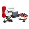 Amio Parkavimo pagalbos sistema TFT02 4,3" su HD-305-LED kamera, 4 juodi jutikliai, vidinis montavimas